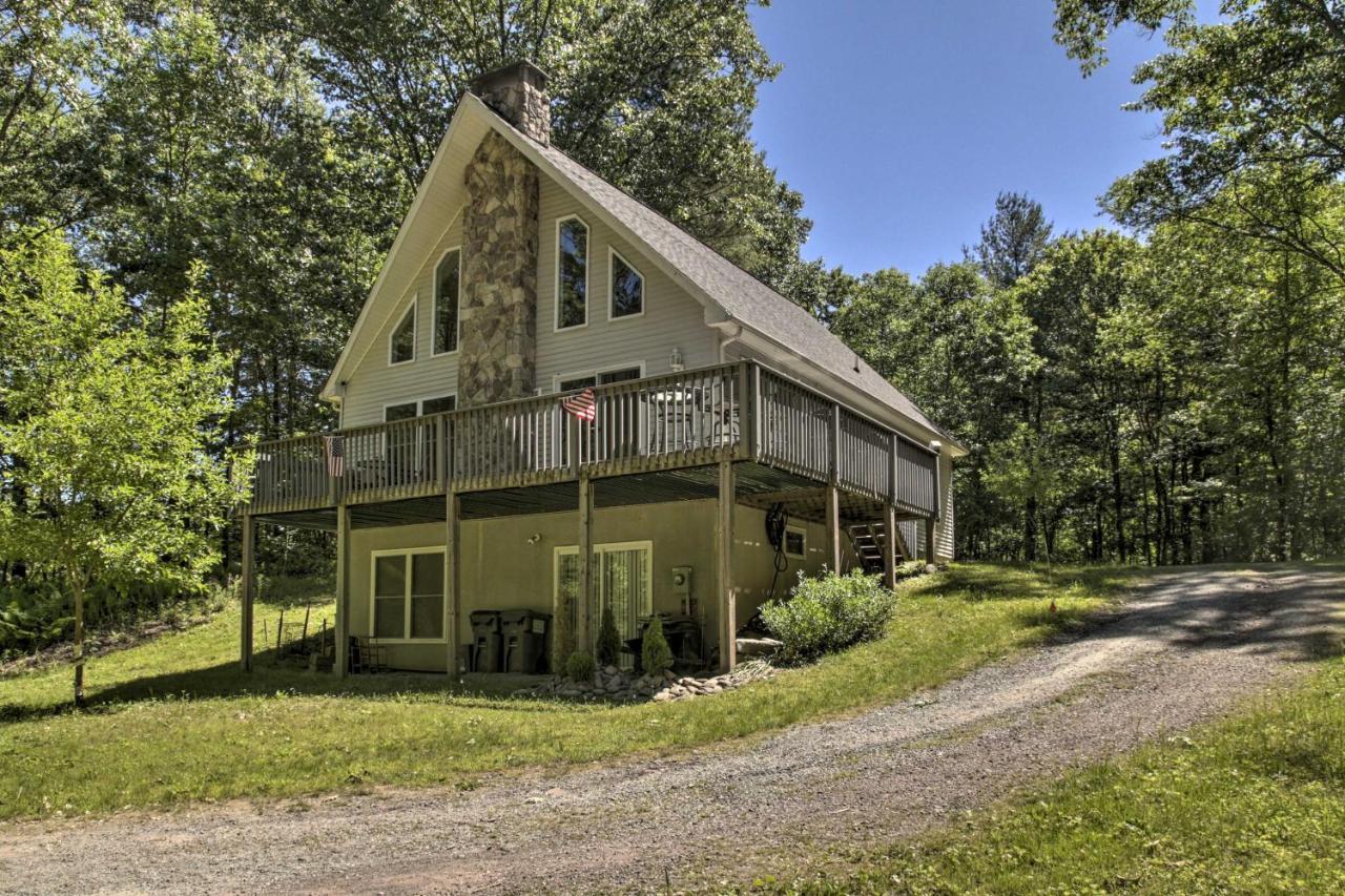 Spacious Home With Deck, Grill And Delaware River View Callicoon Buitenkant foto