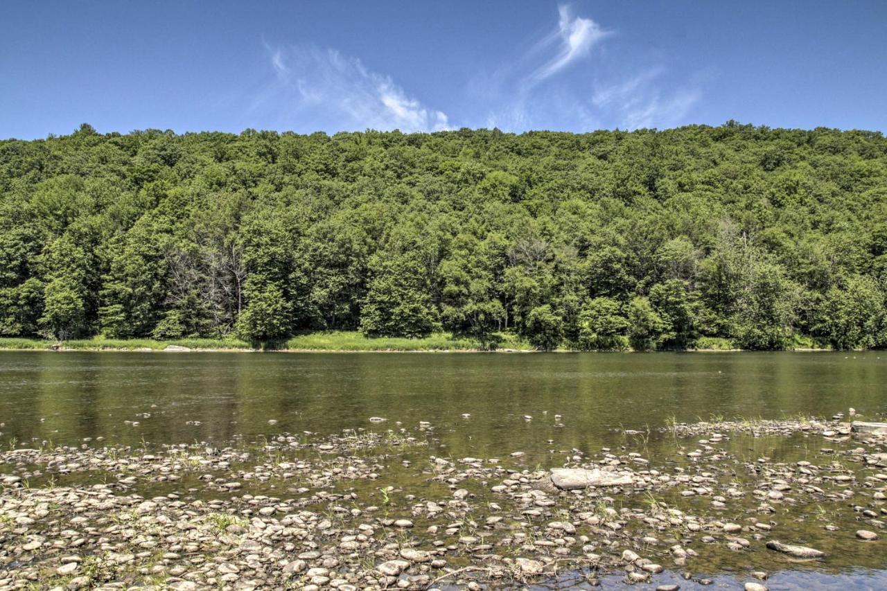 Spacious Home With Deck, Grill And Delaware River View Callicoon Buitenkant foto